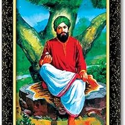 ARAAKA MANIK PRABHU MAHARAJ% Laminated photo frame for wall, living room, gifts Painting (Wood Base and Front Laminated) (8X6 INCH)-image-54