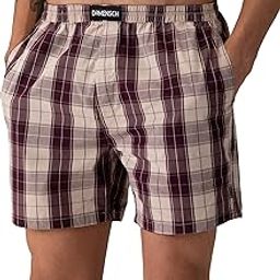 Regular Fit Solid 100% Soft & Durable Cotton Boxer Shorts Dual Pockets Anti-Bacterial Moisture Wicking Microfibre Waistband Ultra-Light Boxers for Men-image-53