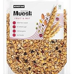 MONKEY BAR Morning Muesli - Fruit & Nut | 700g | with Probiotics | Healthy Breakfast Cereal | Granola | No refined sugar | Supersaver Pack-image-11