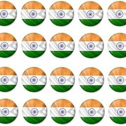 National Flag Round Pin Button Badges | Tricolor India Flag Badges for Independence Day, Republic Day, 15 August, 26 January | Patriotic Badges for School, Office & Events (Pack)-image-58