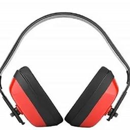patel Enterprise Udhyogi Ear Muffs,(Model No. ET 40 SNR 27) Adjustable Headband, Black and Red (Pack Of 1)-image-28