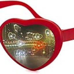 Heart Sunglasses Heart Effect Diffraction Glasses Festival Party Rave Light Accessories Heart Glasses UV400 Protection-picture-16