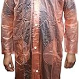 BEENA ENTERPRISES Long Sleeves With Adjustable Waterproof Raincoat for Men & Women | Lightweight Hooded Rain Jacket for Outdoor, Travel & Monsoon Use (Pack of 1)-image-98