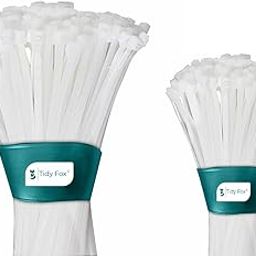 Self Locking Cable Ties | White | 4 inch & 12 inch Combo | 200 nos-20