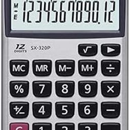 Casio SX-320P-W Portable Calculator (Grey)-21