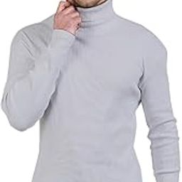 Men's Full Sleeve High Neck Ribbed Pullover-picture-39