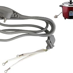 AJS spares- Electric Rice Cooker 'Power-Cord' for All Panasonic/National Panasonic (Ratings 10A, 250V), Length-48 Inches/ 1.2 Meter-picture-12