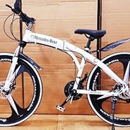 ZA ENTERPRISES Unisex Foldable Cycle, Mountain Bike with 21 Speed Gear & Double Disc Brake- White, 26Inch, Dual-image-101