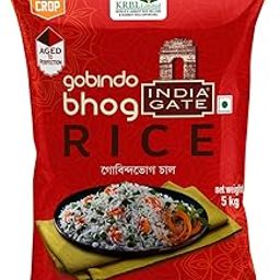 India Gate Raw and Aged gobindobhog Rice 5kg-image-17