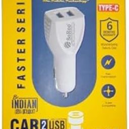 Car 2USB Charger Type C 3.4A Input by BOL-image-87