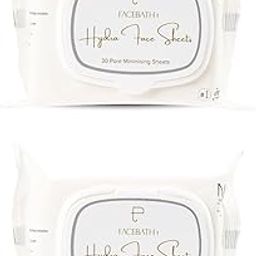 Personal Touch Hydra Facial Skin Care Wipes - World’s 1st Serum Infused Wipes With Hyaluronic Acid, Ceramides | Controls Acne, Pore Minimising | 72 Hours Hydration | 2 Pack of 30 Sheets Each-40