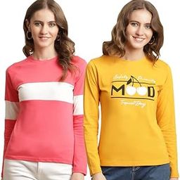 Women's Solid Regular Fit T-Shirt-picture-29