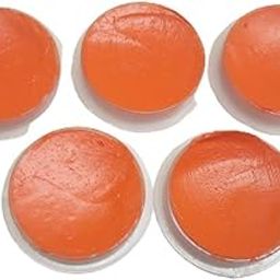 Naachaas Madurai Sri Hanuman Senduram Paste 5gms - Pack of 5 - Orange color-image-99