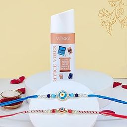 VOKKA Rakhi Gift for Brother – 1 Unisex Deodorant 150ml Office Vibes with 2 Rakhis | Ocean Eye Rakhi & A Vibrant Raksha Sutar | Raksha Bandhan Combo Set for Bhaiya & Bhabhi-image-80