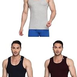 Men's Striped Regular Fit Vest (Colors-204-Derby-G(1)-N(1)-Wn(1)-100_Multi-Colored-image-73