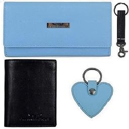 Unisex Adult Spencer Leather Wallet Combo Gift Set-50