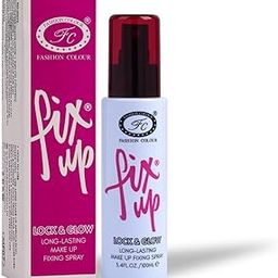 Fashion Colour Fix Up Setting Spray | Lock & Glow | | Long Lasting Make-up Fixer Spray | All Day Wear | 100ML-11