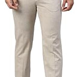 Men's Polyblend Check Formal Trouser-image-83