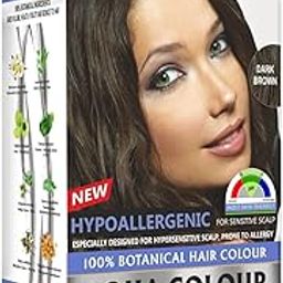 INDUS VALLEY Hypo Allergic Aqua Colour 100% Botanical Hair Colour, 30ml + 200g - Dark Brown (Pack of 1)-image-13