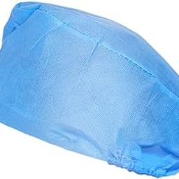 EASYAID Disposable Adjustable Nonwoven Doctors Surgical Caps | Surgeon Cap Clinical Use | Surgeon Head Cap Medical Hospital OT Pack of -1 (100pcs) Blue-image-41