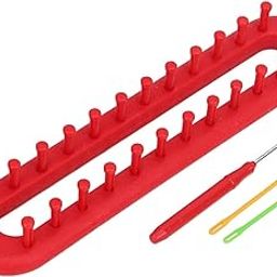 MERISHOPP Knitting Loom Set Portable Stitch Knit for Sewing Accessories Socks Beginner Length 26cm-image-64