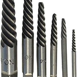 Drill America #1-6 Carbon Steel Screw Extractor Set, DEWEZ Series-image-83