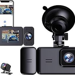ORLOV 3 Channel Dash Cam for Cars with 2.5K Video | WiFi | Night Vision | G-Sensor | Loop Recording | 145° Wide Angle | Parking Surveillance |Supports 128GB | Front, Interior & Rear Dashcam-image-95