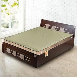KANUSHI Industries® Bed Mattresses Protectors (VAR-Double-Bed-Sheet-W.F-NAVY-BLUE-01) (VAR-Double-Bed-Sheet-W.F-KAHKI-01)-image-15