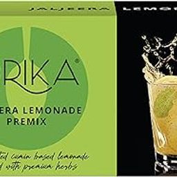 Orika Jaljeera Lemonade Premix | 190g (10 Sachets) | Infused With Premium Herbs | Handcrafted Instant Drink Premix | Refreshing Summer Drink-2