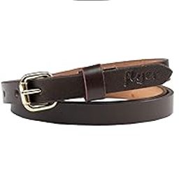 Women's Leather belt for Women/Girls Formal/Casual (Colour - Brown/Black/Tan) Buckle Adjustable Size Genuine Leather Pack of 3 (B014) 2 Years Warranty-image-40