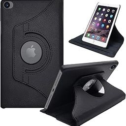 CEDO iPad 5th Gen / 6th Gen (9.7 inch) Flip Cover | Leather Finish | 360 Degree Rotate Back Cover | Shockproof Back Cover Case for iPad 5 (2017) / iPad 6 (2018) (9.7 inch) (Black)-27