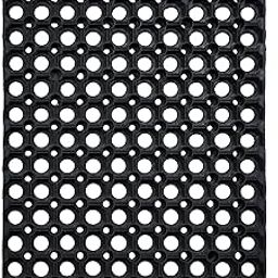BASRAH NIWAR Rubber Door Mat for Home,Kitchen and Garden Mat Size.16'×24' Inch Color Pc,1-image-2