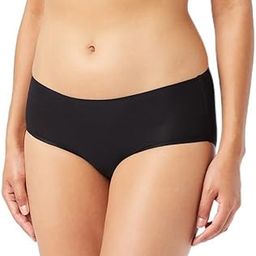 Women's Cotton Mid Waist Bikini Panty with Lace Panel-image-37