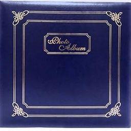 generic Natraj Assorted Vinyl Leather Cover 200 Pocket 4 X 6 inch Album Multicolour (4 X 6, Navy Blue)-picture-10