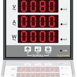 YOKINS True RMS Digital Single Phase VAW Multifunction meter (3 line display), YI-524 AC 5A CT Selectable, Volt, Current, Watt, Pf, F, kVA, kWh, Rpm, Rhr, Lhr, Wattmeter, comes with one year warranty-image-8