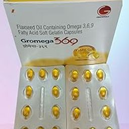 New Gromega 369 Flaxseed Oil Omega 3,6,9 Fatty Acid Soft Gelatin Capsules 10×2, 20capsule-image-6