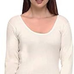 Solid Rib Pure Wool Top Thermal for Women (27009 Pack of 1 Pc)-image-51