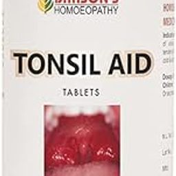 Dr. Bakshi's BAKSON'S HOMOEOPATHY Tonsil Aid | Helps Relieve Tonsil Pain & Inflammation, 200 Tablets-picture-25
