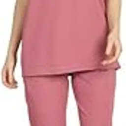 mack jonney Solid Polyester Lycra Half sleeves Co-ord Set Trackuit For Women-P-picture-7