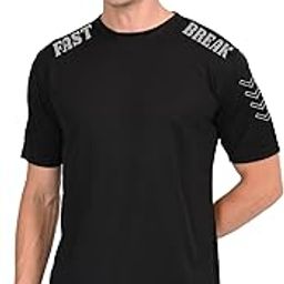 3Colours RGB Men's Gym Wear T-Shirt - Moisture-Wicking, Quick-Dry, Athletic Fit Workout Tee -Fast Break-image-14