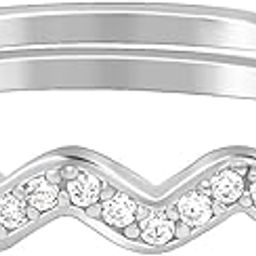giva 925 Silver Zigzag Ring, Adjustable | Gifts for Women and Girls | With Certificate of Authenticity and 925 Stamp | 6 Months Warranty-picture-48