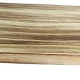 Wooden Display Pedestal Stand Decor Vanity Tray for Hotel Farmhouse Home Use Light Brown-58