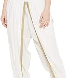 9rasa Women's Cotton Viscose Solid Dhoti Pyjama Bottom Ethnic Casual Wear-picture-25