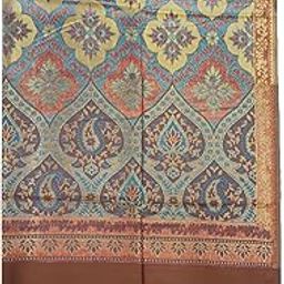 Women's Wool Blend Woven Shawl (vch18258, Brown, 40"*80" Inches)-image-40