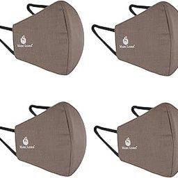 100% Pure Cotton 6-Layered Super Soft Reusable Washable Protection Cloth Face Mask for Men/Women/Unisex Adults-image-96