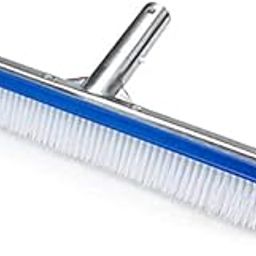 POOLX 18"/46cm Deluxe Poly Bristle Wall Brush with Aluminium Handle for Swimming Pool Cleaning-image-45