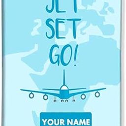 Personalized Passport Holder Passport Cover- PU Leather Polyfabric Travel Wallet Case - Add Your Name-picture-36