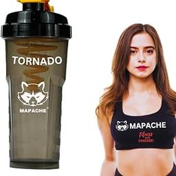 Mapache Tornado Shaker for gym, capacity-700 mL, color (Cool Yellow)-image-1
