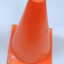 Cone Marker Plastic Cones for Soccer Cricket Track and Field Sports (Orange) 6 inch-picture-14