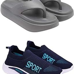 Extra Soft Classic Casual wear with Ultra Soft Flexibility Technology Sandal for Women-6110-7074-image-126